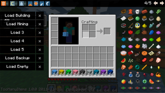 Minecraft Too Many Items Resmi