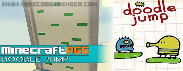 Minecraft Doodle Jump Haritası