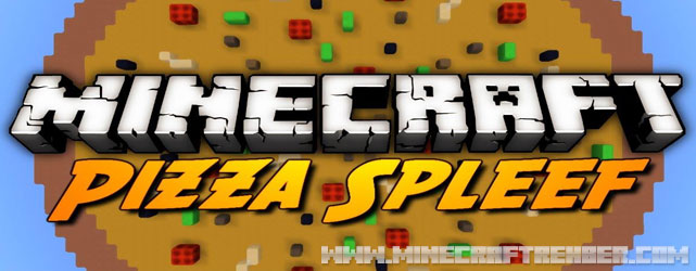 Minecraft Pizza Spleef Haritası (Mini Oyun)