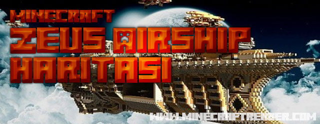 Minecraft Uzay Gemisi Haritası (Zeus Airship)