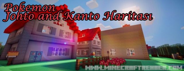 Minecraft Pokemon Johto and Kanto Haritası [1.6.2/1.6.4/1.7.2]